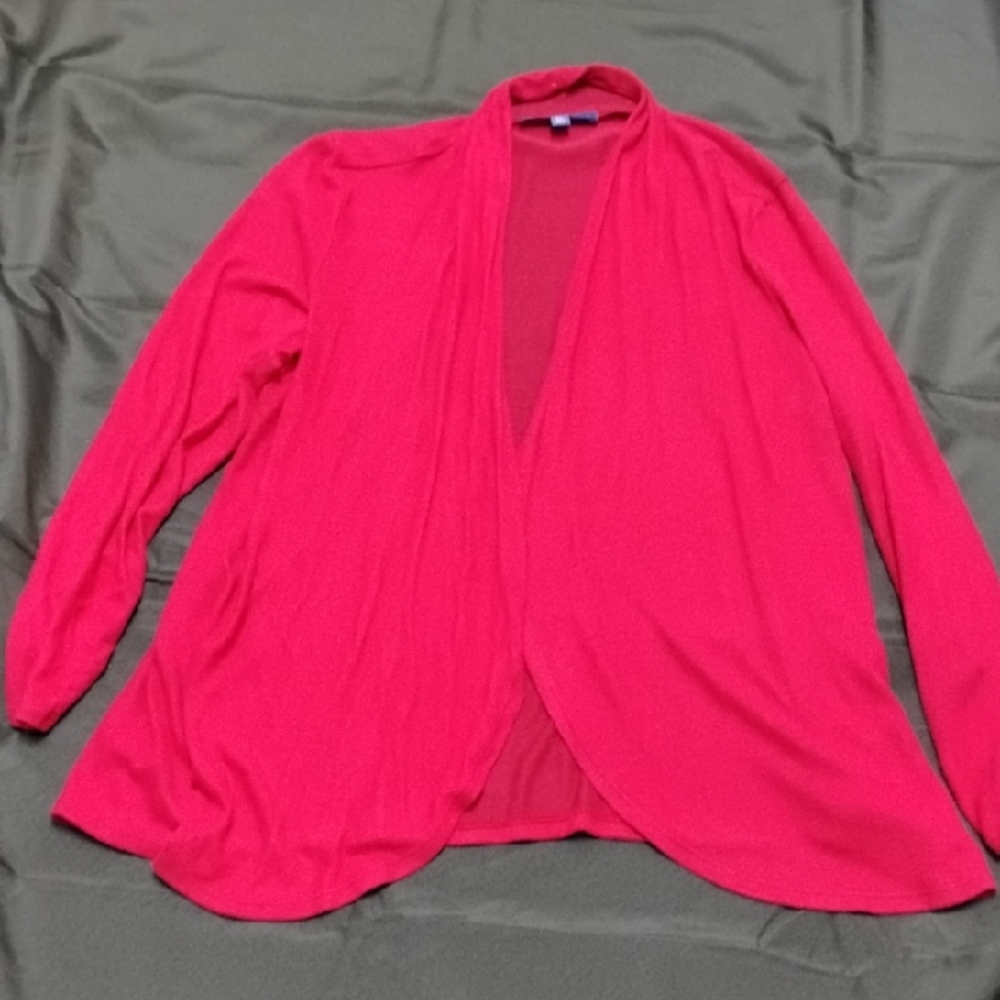 Apt. 9 Women's Vibrant Pink Cardigan